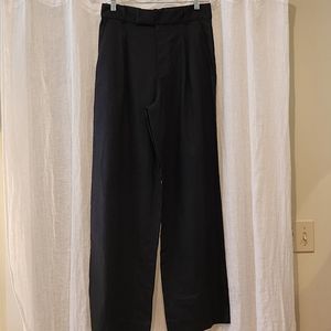 Banana Republic black wide leg trouser, Size 6 Petite